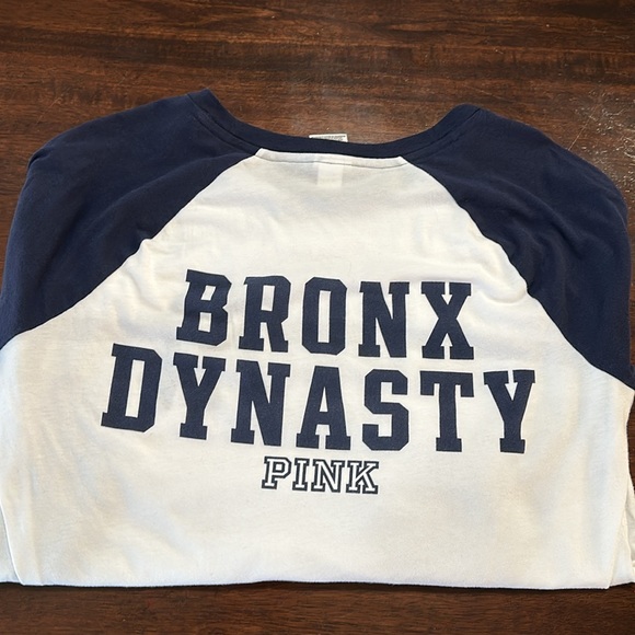 Pink Yankees 3/4 sleeve shirt - Picture 5 of 5